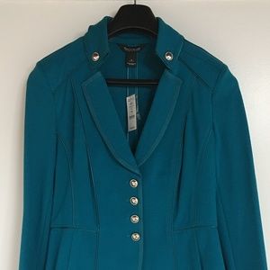 Lotus Green Ponte Blazer